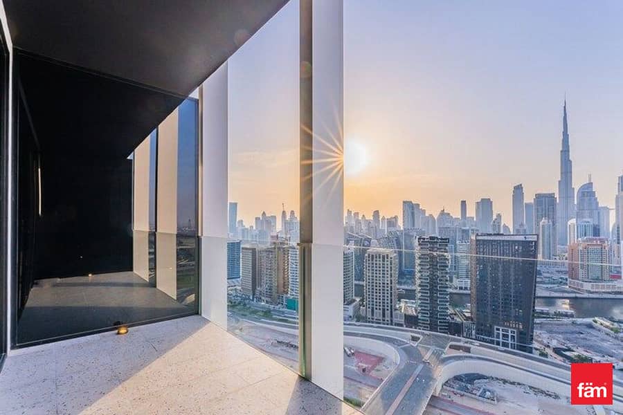 Furnished Studio | Full Burj Khalifa View