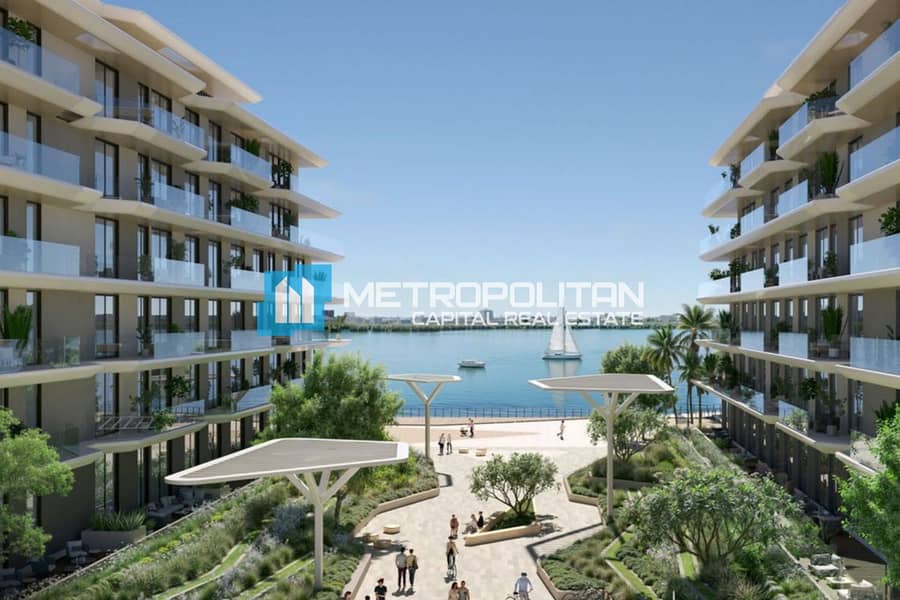 Hot Deal 1BR | Water Front Project | Roof Access
