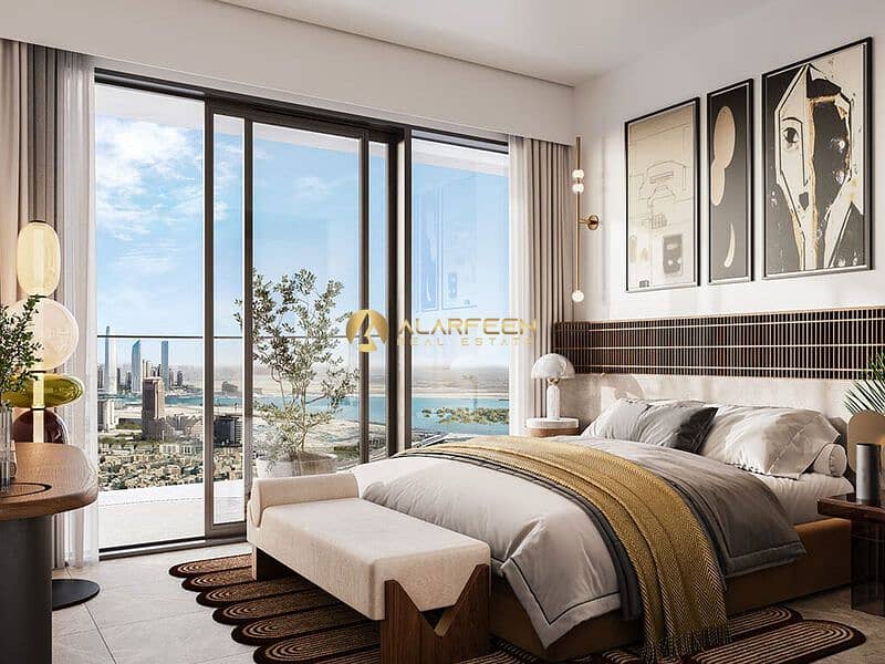 3bed higher Floor Burj views