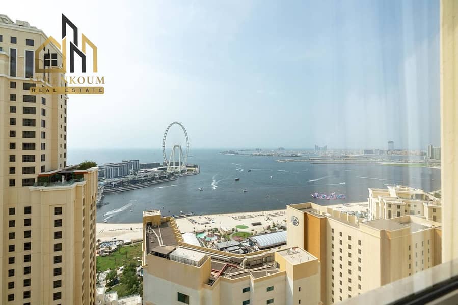 Amazing Full Sea View - High Floor - Fully Furnished