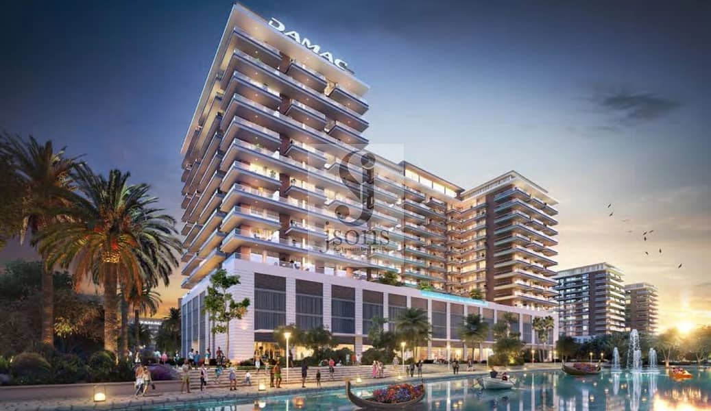 Furnished 1 Bedroom | Balcony | Courtyard & Waterfront Views