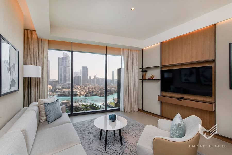High Floor | Burj-Fountain View | Prime Location