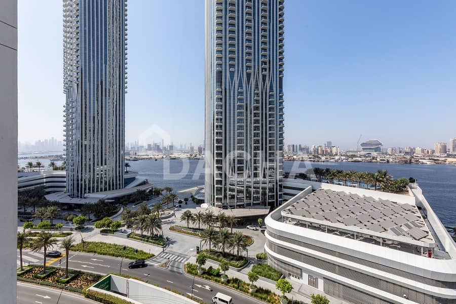 Waterfront Views | High Floor | Spacious | Bright