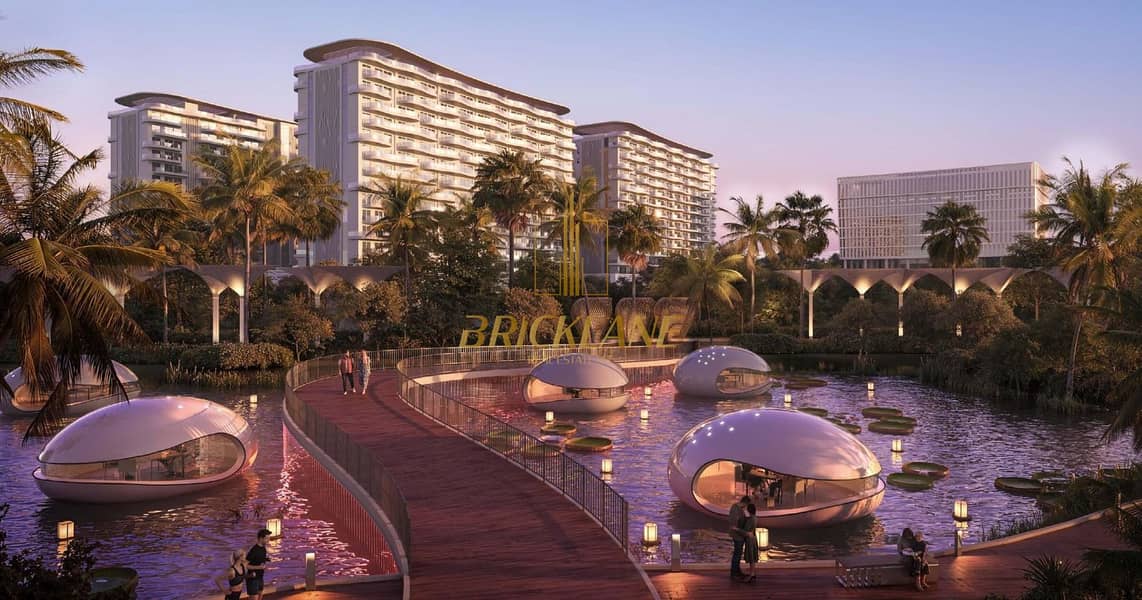 Waterfront 2BR Apartment | Lagoon Views 14 | Furnished | Balcony