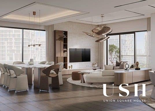3BR Apartment | Furnished | Park & Skyline Views | Boulevard Park 1 Wasl Gate