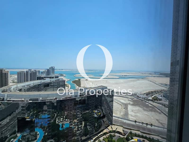 Ready to Move In | 1BR + Study | High Floor | Sea View