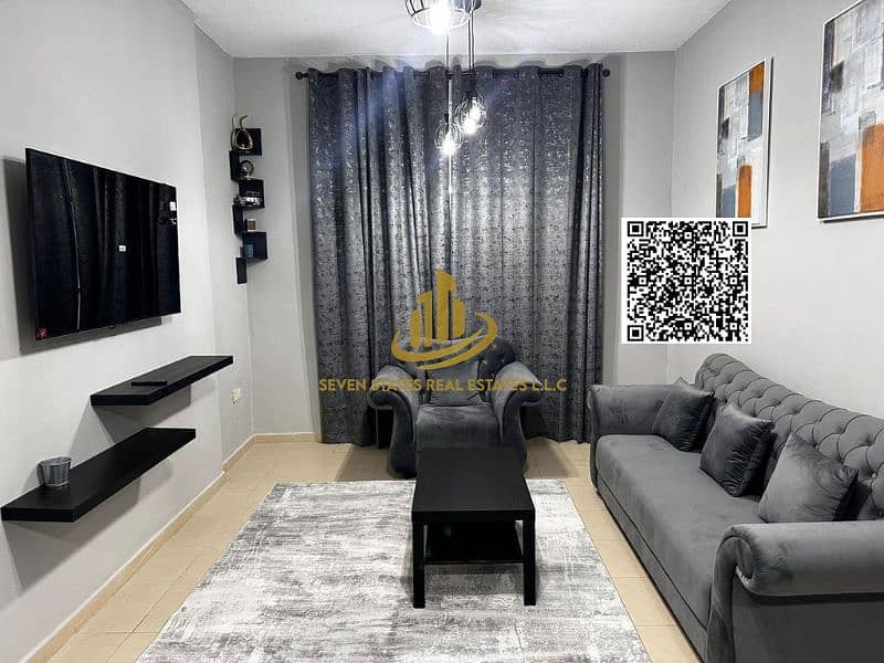 A unique investment opportunity in City Towers – Ajman. - A one-bedroom apartment in a prime location close to all services and shopping centers.