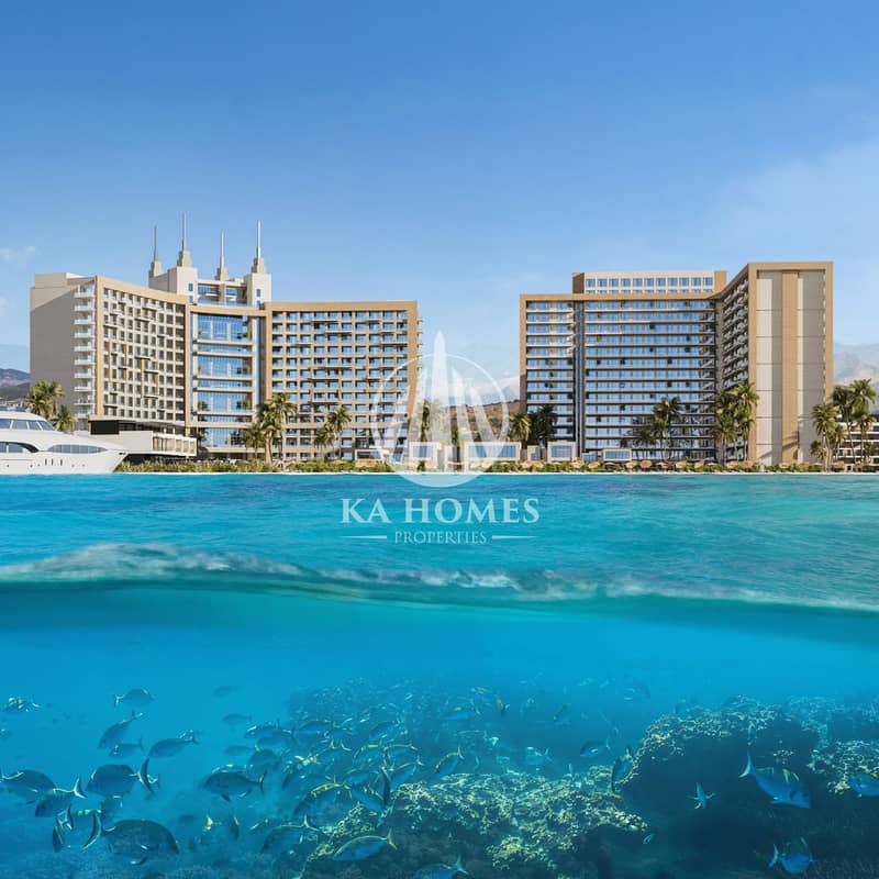 Luxury waterfront apartments in Fujairah – Pay cash within 9 months and get a 50% discount