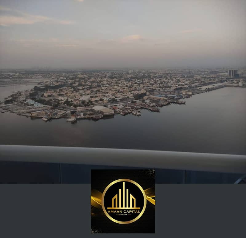Sea View 2BR Apartment with Balcony in Al Waha
