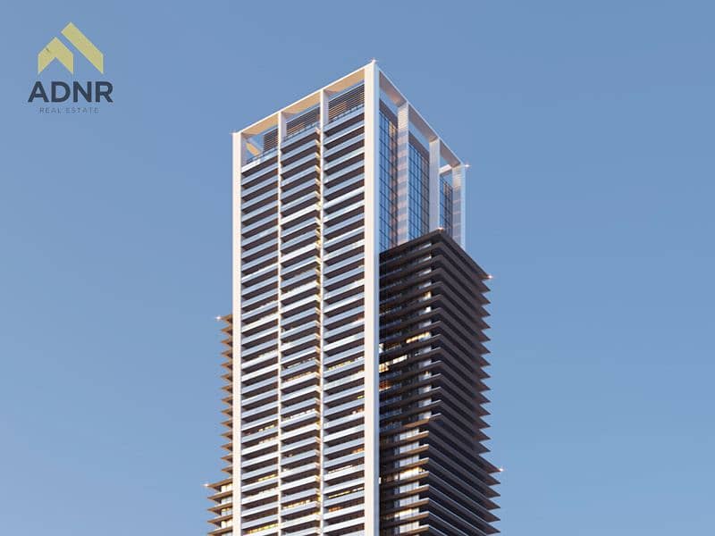 Furnished Studio | Auresta Tower JVC | Balcony & Pool Access