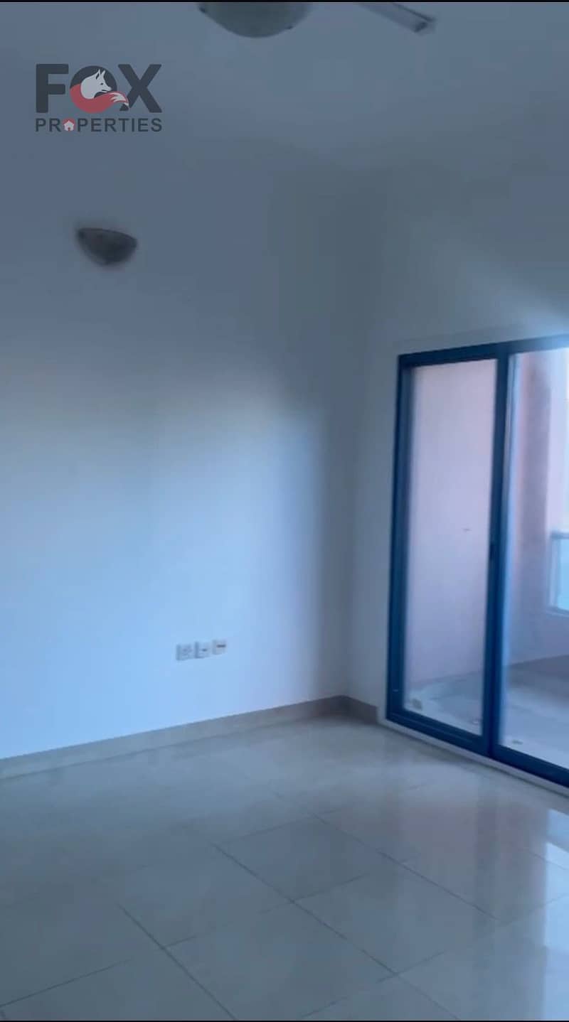 One bedroom apartment with a living room for sale in Al Nuaimiya Towers, Ajman. The apartment has a good size of 800 sq. ft,