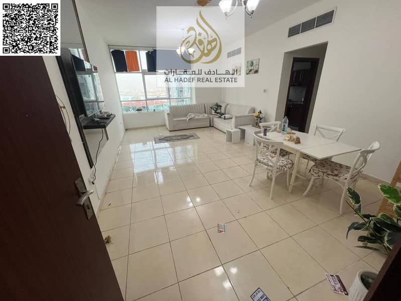 A very special opportunity for living or investment | In the heart of Ajman, in the Orient Towers, on Mina Street, near the fish market and overlookin