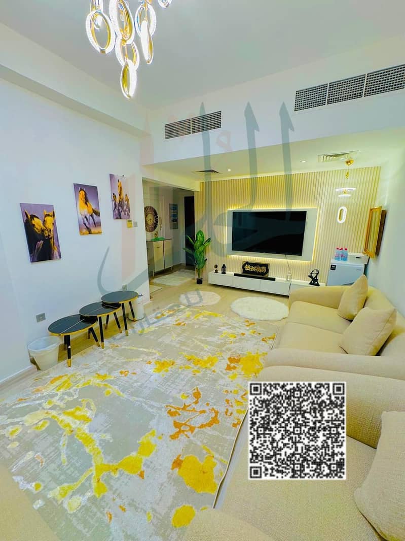 For Sale – 2 Bedroom Apartment with Living Room Location: Garden City Towers – Ajman