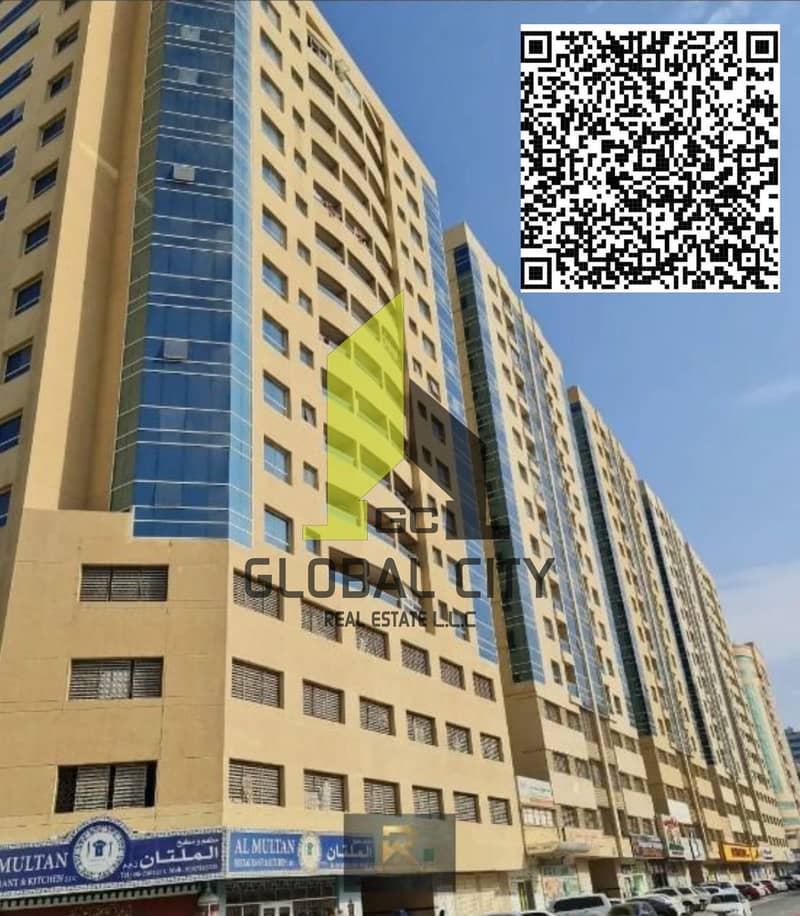 Vacant ! 2 Bedrooms ! Open View ! Closed Kitchen ! Mandrin Towers ! Garden City ! Ajman.