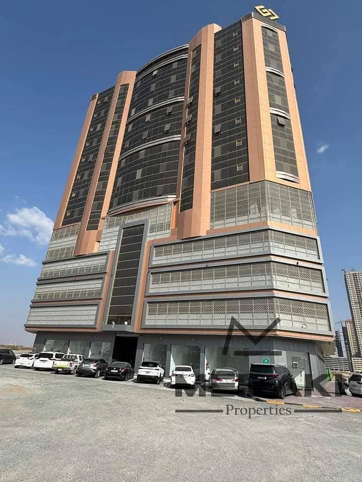 Immediate handover studio at Tower Al Ghuroob with a monthly installment of 3500 Dirhams