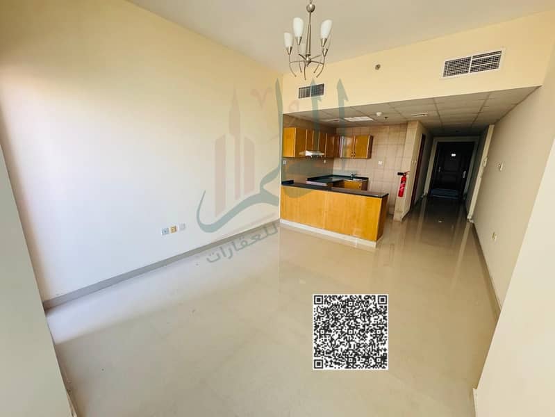 Exceptional Investment Opportunity in Ajman Studio apartment in Al Nuaimiya Tower (C) featuring an open view. The tower is well-maintained