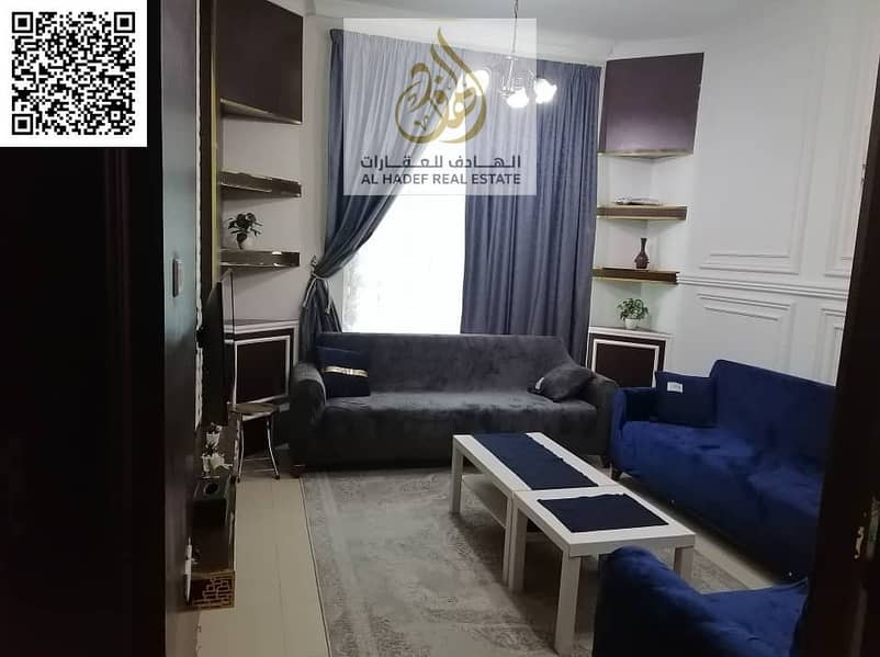 Resale 1 Bedroom Apartment with Partial Sharjah View in City Tower Ajman – 757 Sq Ft with 2 Bathrooms and Balcony – Monthly Installment Opportunity wi