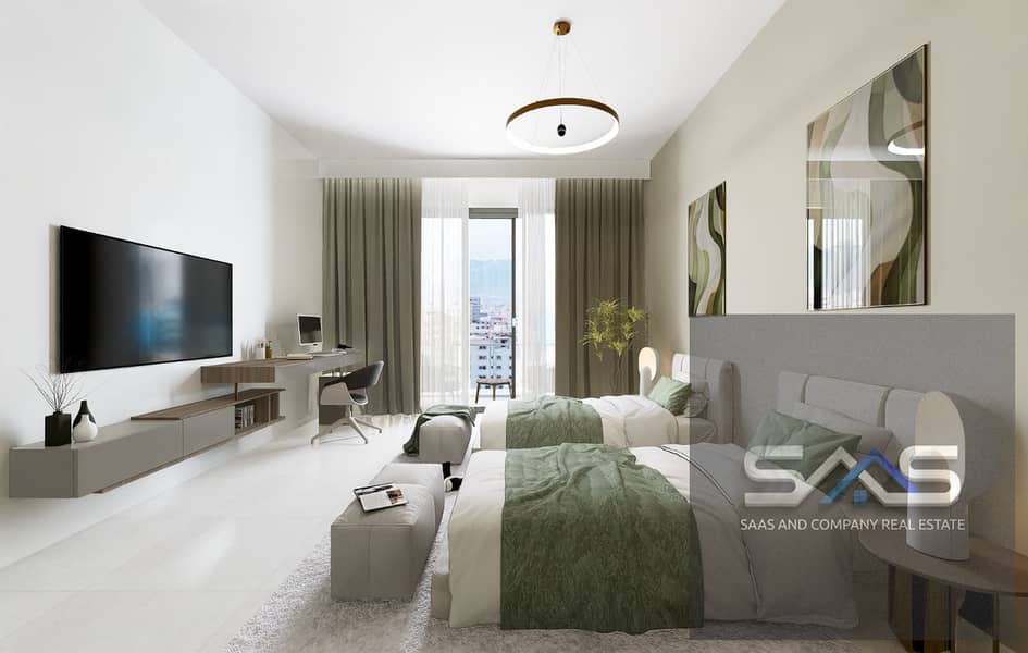 Instead of renting, own your residential unit in Ajman now with a 5% down payment.