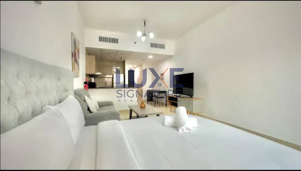READY TO MOVE IN STUDIO | FULLY FURNISHED || PRIME LOCATION IN JVC
