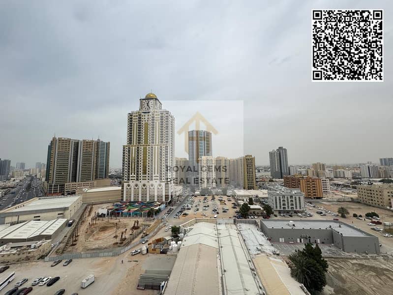 Luxury one-bedroom apartment in Gulfa Towers. .