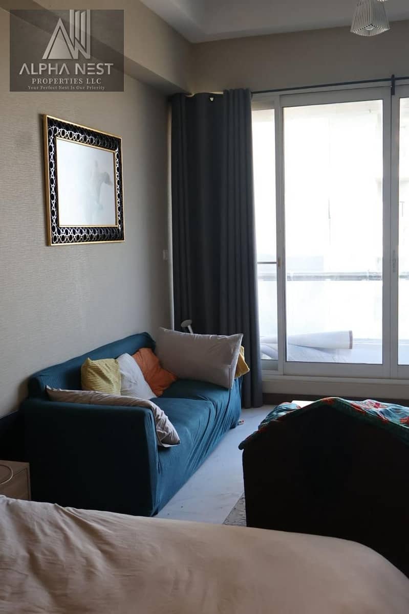 Furnished Studio | Balcony | Premium Location