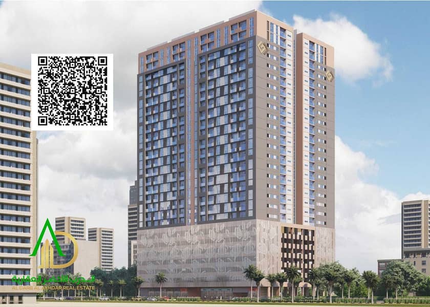 Own a spacious 1 bedroom apartment with a modern design in one of the fastest growing areas in Ajman