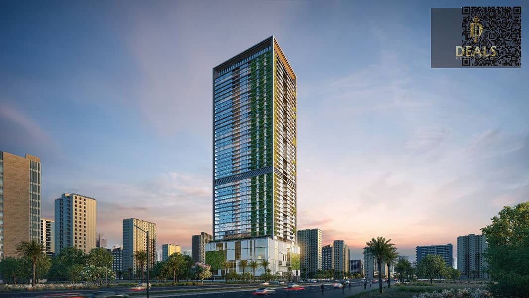Sky Garden Tower 1BHK Apartment | 1,083.87 Sq. Ft | AED 706,334 | 5% Down Payment (AED 35,317) | Monthly Installments AED 9,320 | Premium Amenities