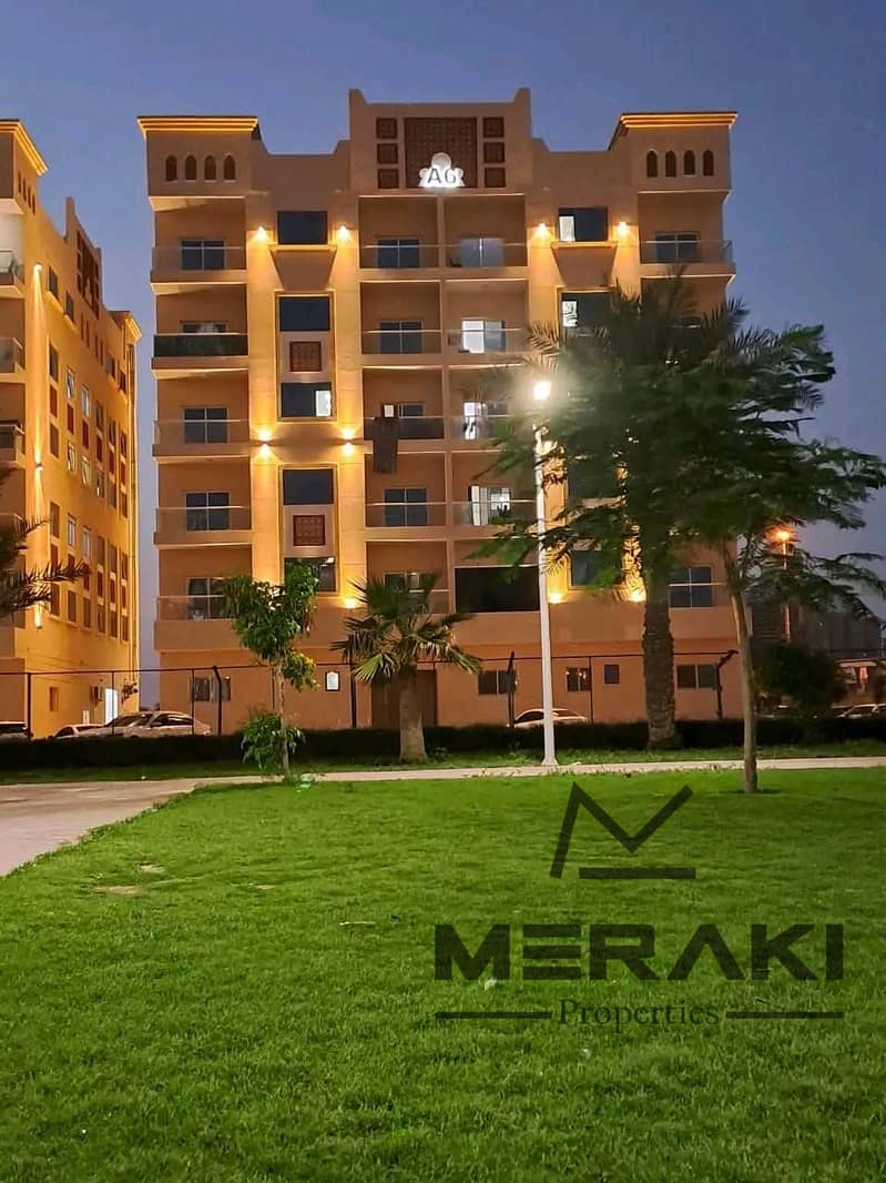 Two rooms and a living room for ownership in Al-Amira Village, delivery after a month with a down payment of 295,000 AED