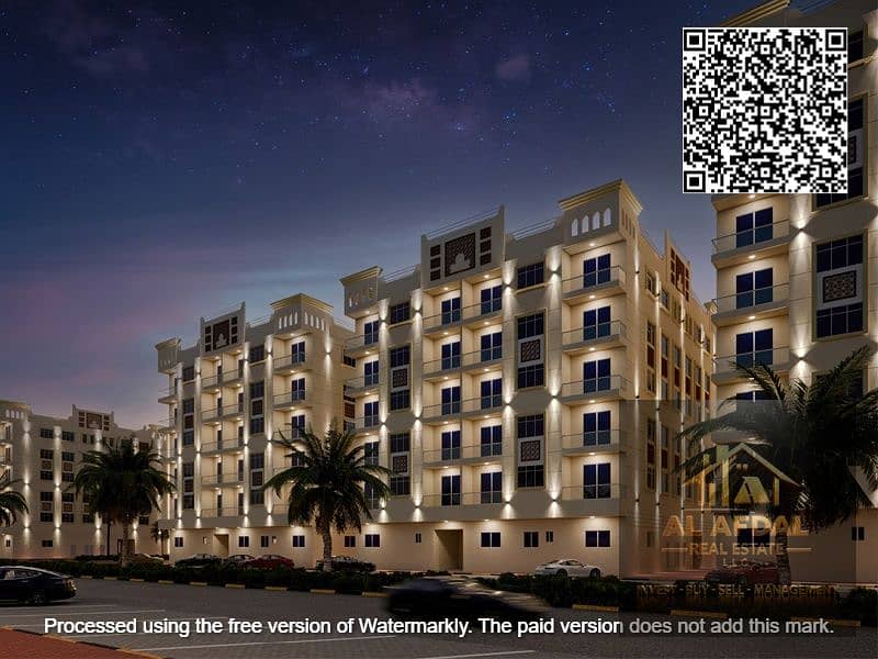 With a down payment of only 30,000 / 7-year installments with the developer / No commission / No fees