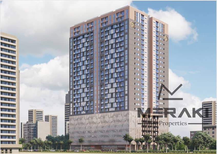 A one-bedroom apartment with a living room at a very nice price in the most beautiful modern projects in Ajman, with an open view and private parking,