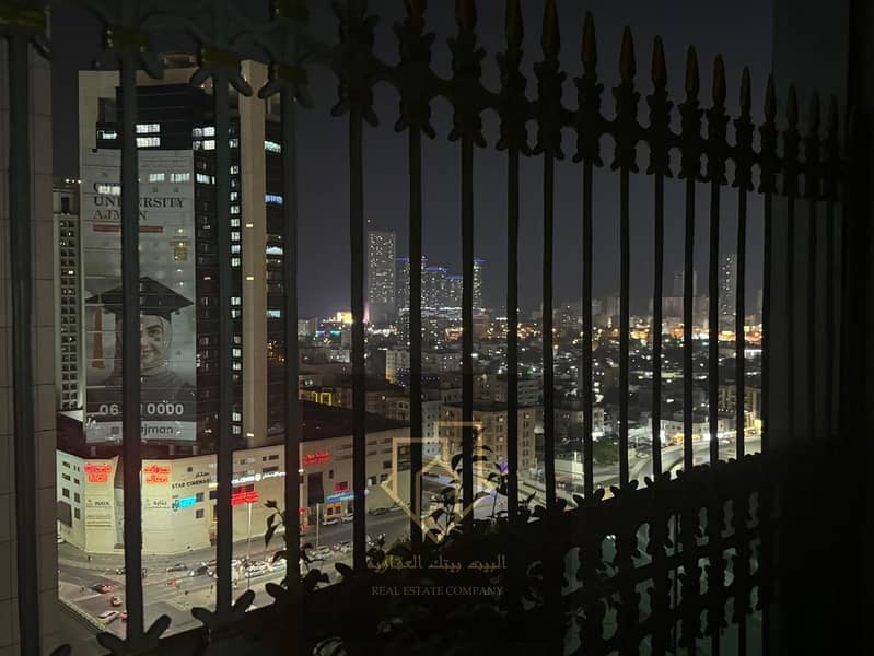 A unique opportunity to own property in Ajman – City Tower Spacious 2-bedroom apartment with a stunning view