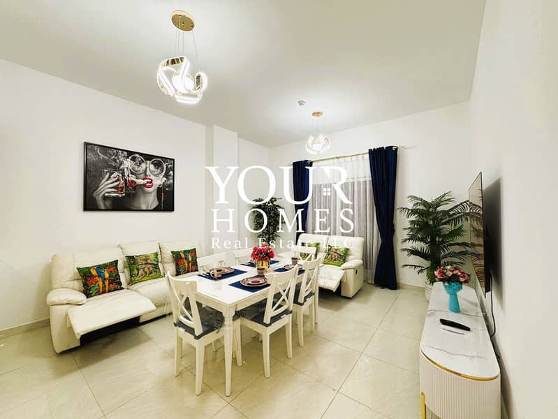 Furnished 1BR | Spacious Layout | Prime JVC Location