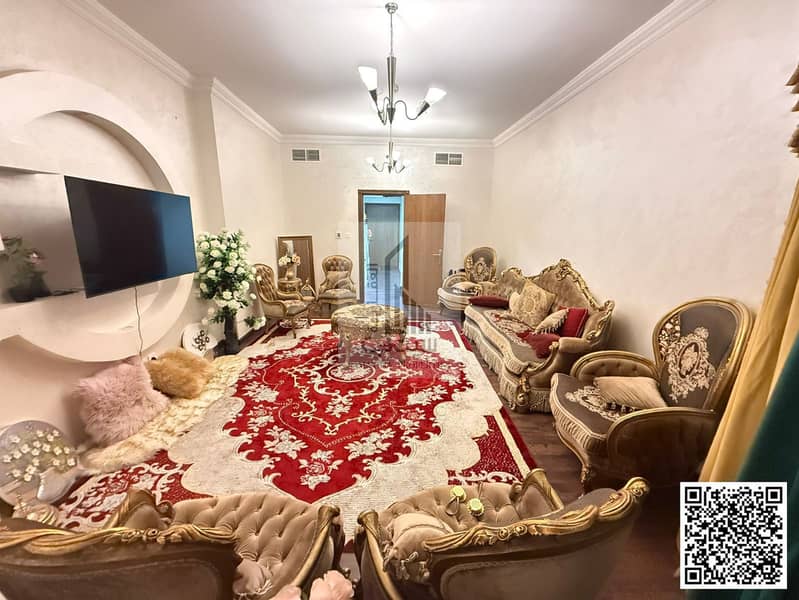 Two-bedroom apartment for sale in Al Waha Towers, with a prime location and spacious layout.