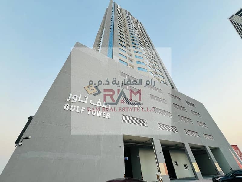 Two-bedroom apartment for sale in Gulf Tower at an attractive price