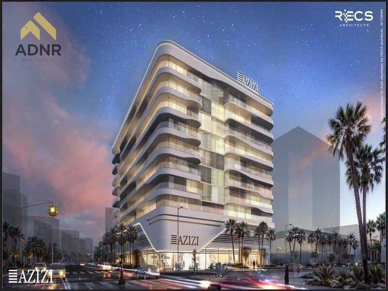 luxury Apartment | Azizi Raffi | Multiple Views | Balcony Access
