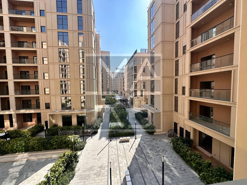 "Charming 1-Bedroom Apartment for sale in Al Mamsha Community – 1 Washrooms, Balcony, Only AED 700k