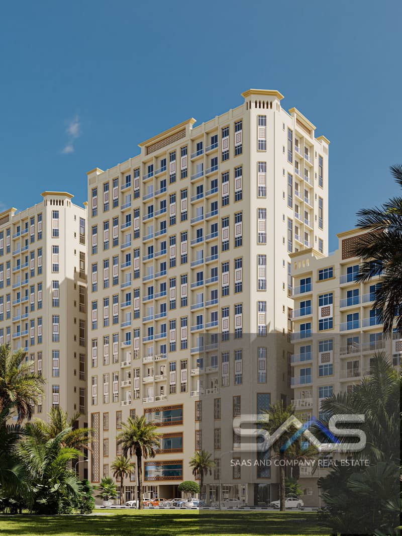 Instead of renting, own your residential unit in Ajman now with a 5% down payment.