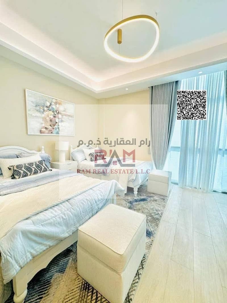 One bedroom and living room for sale in Creek Tower 3, on the Creek and City Mall waterfront.