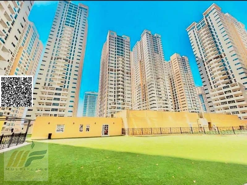 A distinctive apartment for sale on a resale basis within the Ajman One Towers project.