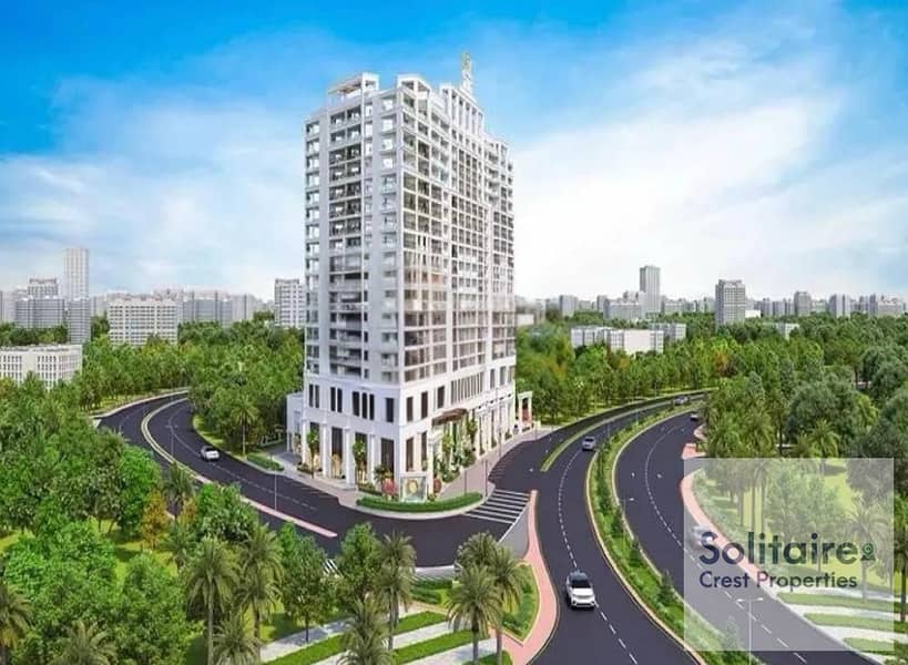Furnished Studio | Vincitore Aqua Flora | Balcony & Pool Access