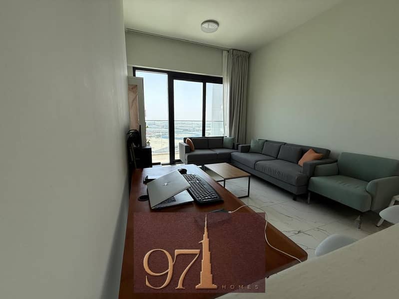 Furnished Studio | Alexis Tower | Multiple Views | Balcony Access.