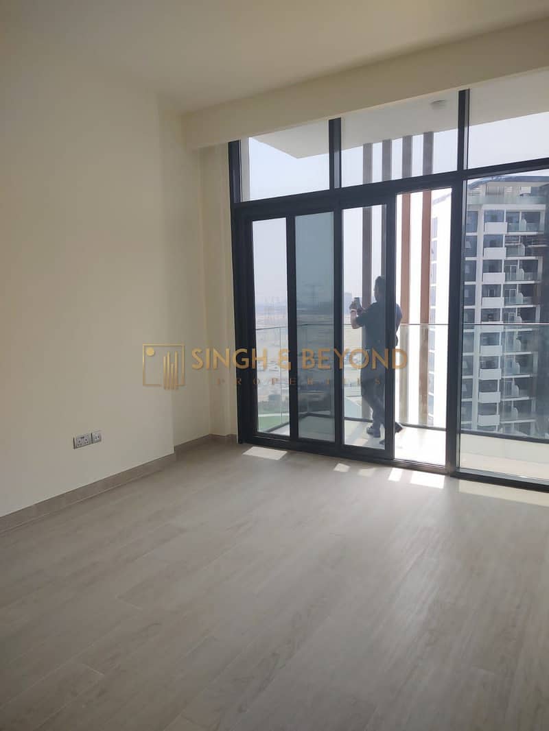 Studio Apartment | Azizi Riviera 4 | Balcony | Pool & Downtown View