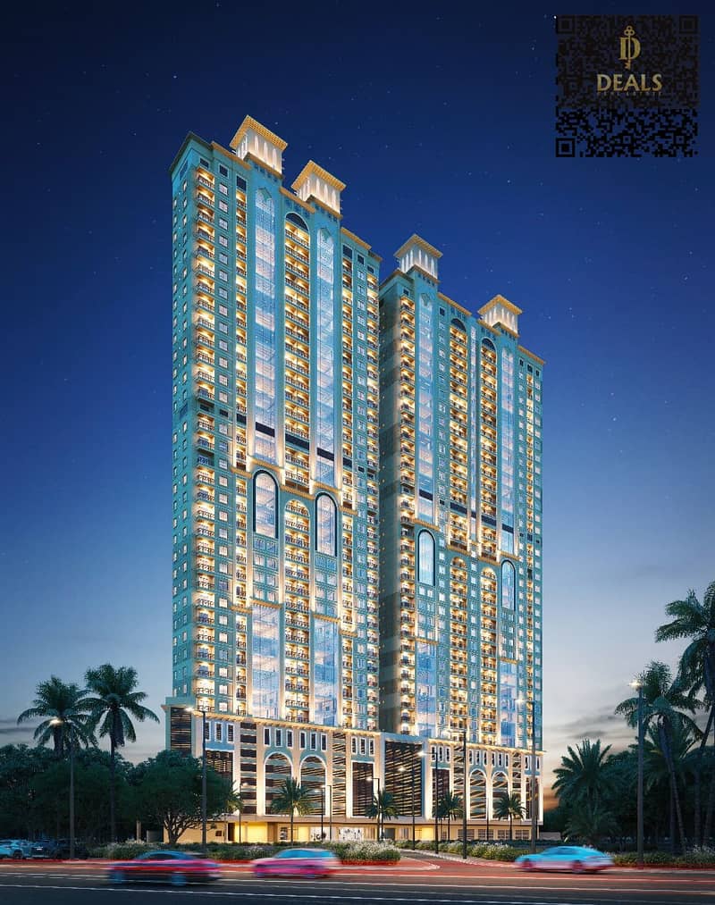 Invest in Ajman: Spacious 2BHK in Barajeel Tower A AED 852K | 5% DP (AED 42.6K) | 0% Commission | Flexible 7-Year Plan