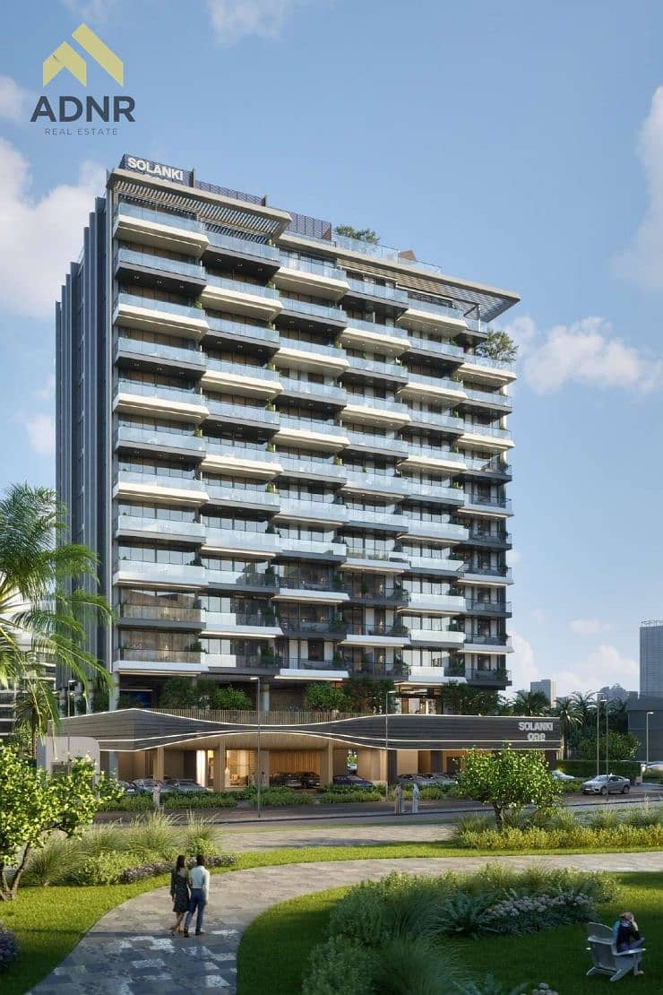 Furnished 1 Bedroom | Solanki One | Pool & City Views