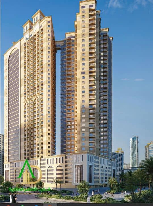 A great opportunity to own a property in one of the most distinguished projects in Ajman, Barajeel Tower Ajman, located in Al Rashidiya 1. The project