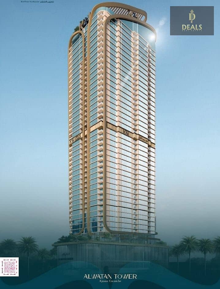 AL WATAN TOWERS:ZERO DOWNPAYMENT/DIRECT SEA VIEW APARTMENT WITH MAID ROOM/RAMADAN OFFER