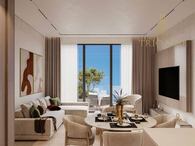 Sea View 1BR | Furnished Apartment | Sola Residences Wasl Gate