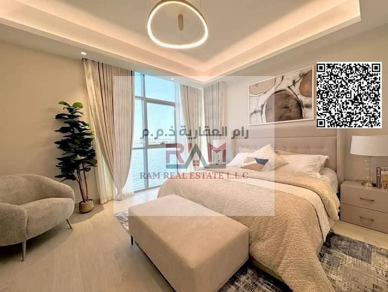One bedroom and living room for sale in Creek Tower 3 on the waterfront.