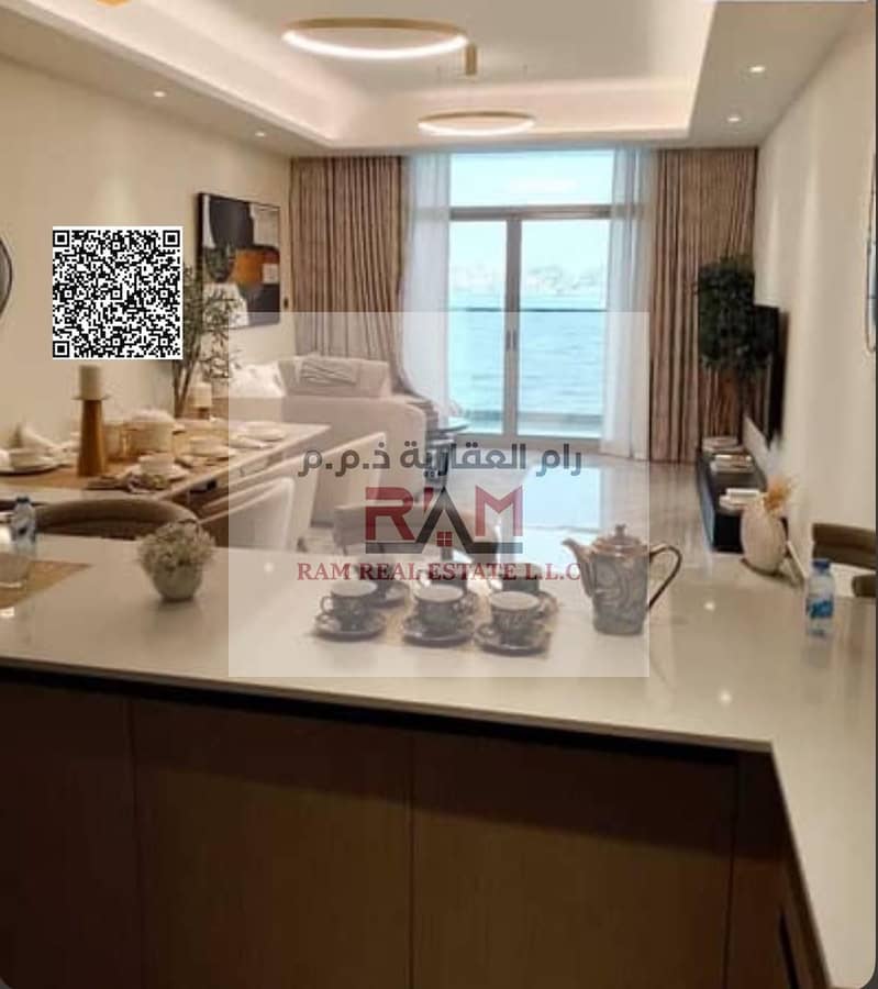 One bedroom and living room for sale in Creek Tower 3 on the waterfront