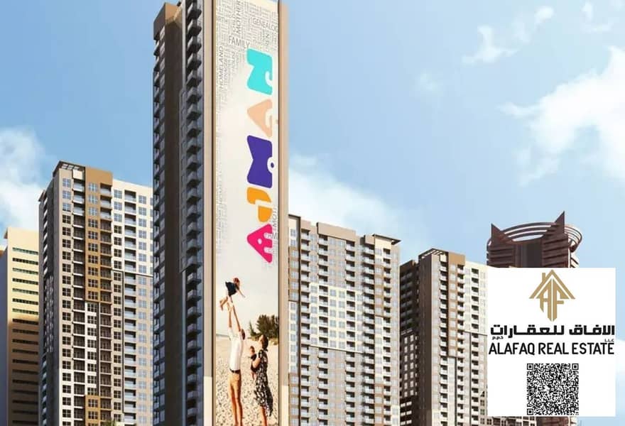Spacious 2 Bedroom Apartment for Sale in Downtown Ajman with Flexible Payment Plan Until 2027